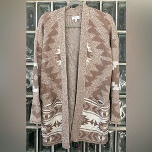 Lucky Brand Knit Western Sweater